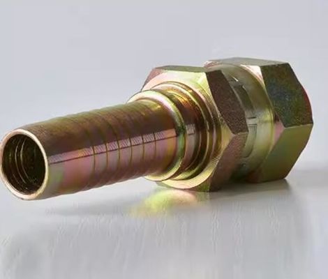 Roestvrij staal hydraulische slang fitting lange levensduur vrouwelijke metaal banjo fitting