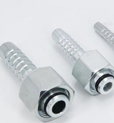 Gegalvaniseerde plaat Hydraulische adapterbevestigingen Connector Nptf Man Nptf Vrouw Gedrukt 20411