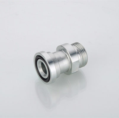 Ronde kop Metrisch mannelijk Hydraulische buis Adapter Beet Type Flens 1CFL 1dfs met Metrisch