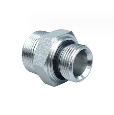 1CM-WD 1DM-WD Carbon Steel Fitting Metric Thread met Captive Seal Hydraulic Adapter