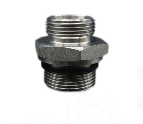 Metrisch roestvrij staal 1cm-Wd 1dm-Wd Standaard Hydraulisch 60 graden Kegelkaart Sleeve Tube Transition Joint