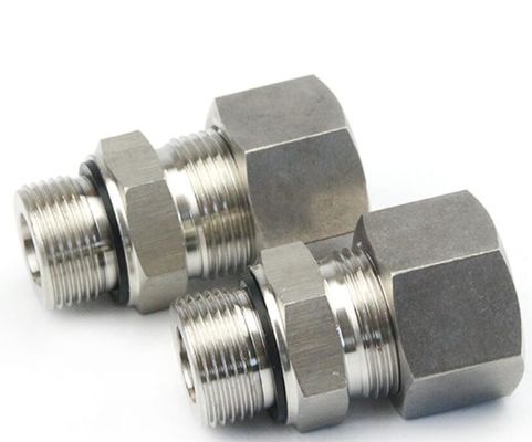 1CB-serie Hydraulische adapter slangendstukken voor Bsp-draad met 60 graden kegelverzegeling