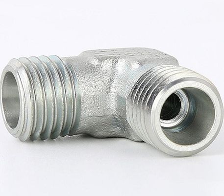 1C9 1D9 Hydraulische connector Hydraulisch 90 graden ellebooggewricht met ronde kop