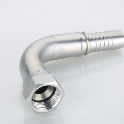 Voorziening 90 graden Elbow Jic Vrouwelijke 74 Kegel Zit slang Fitting voor JIS standaard verbinding
