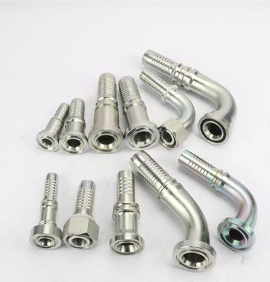 Hoge druk roestvrij staal herbruikbare hydraulische slang fitting SAE slang flens 6000 PSI