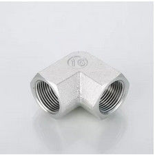 BSP/BSPT Standaard 90 graden elleboog roestvrij staal hydraulische adapter 7t9 draad montage