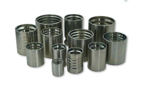 Ronde roestvrijstalen hydraulische slangsluiting Fittings Endsluiting voor hoge druk