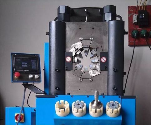 Hoge treksterkte staaldraad spiraal slang hydraulische slang krimpmachine voor uw bedrijf
