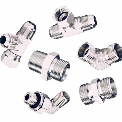 Jic vrouwelijke hydraulische buisbevestigingen Double Hex Jic herbruikbare hydraulische slangbevestigingen