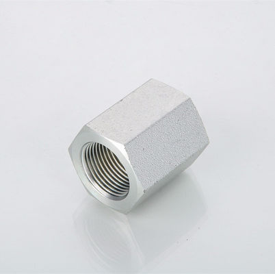 Hexagon hoofd roestvrij staal hydraulische adapter connector voor hydraulische buis montage 7t