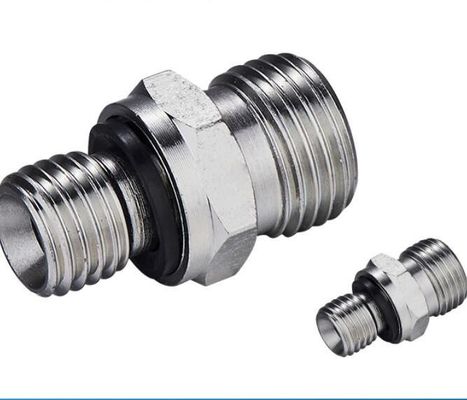 Metrische herbruikbare O-ring mannelijke hydraulische slangpijp draaibomen en adapters voor machines