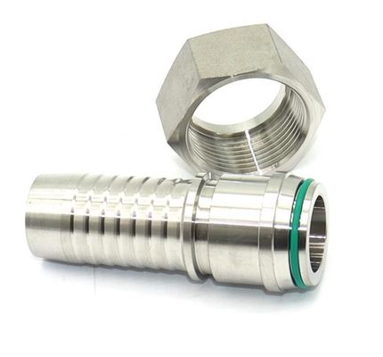 Gepersonaliseerde grootte roestvrij staal hydraulische draadverbindingen voor warmkop Hexagon Technics