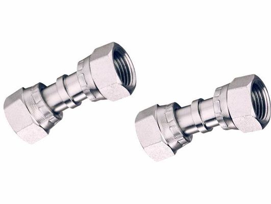 Vast staal JIC vrouwelijke adapters voor hydraulische graafmachines