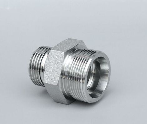 Roestvrij staal 1cm-Wd Roestvrij DIN2353 Bissensluiting Type Connector Tube Adapters