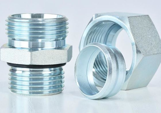 Metrische standaard mannelijke aansluiting rechte draaiknoot Hydraulische buis 1CM-WD. 1DM-WD