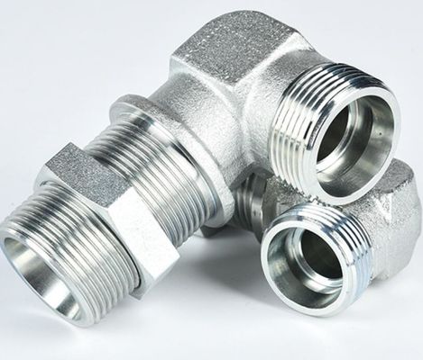 Ronde kopstukken van roestvrij staal