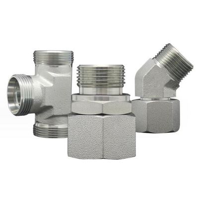1CB Bsp Draad O-ring Plane Sealing Hydraulisch Draaiend Gezamenlijk Connector Adapter Model NO. 1CB