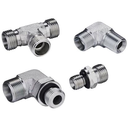 Vrouwelijke verbinding roestvrij staal T-adapters Bsp NPT met Hexagon Head B2B