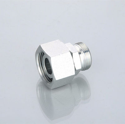 2D-W 2D-W/RN gegalvaniseerde plaat hydraulische buis montage reducer buis adapter met draaiend moer