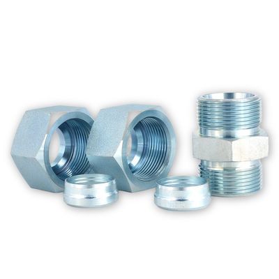 Metrische mannelijke rechthoekige 1c/1d hydraulische adapter met DIN-norm
