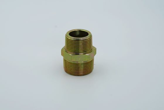 GB-standaard BSPP Jic Ors Orfs Metric SAE Carbon Steel Roestvrij staal Hydraulische adapter
