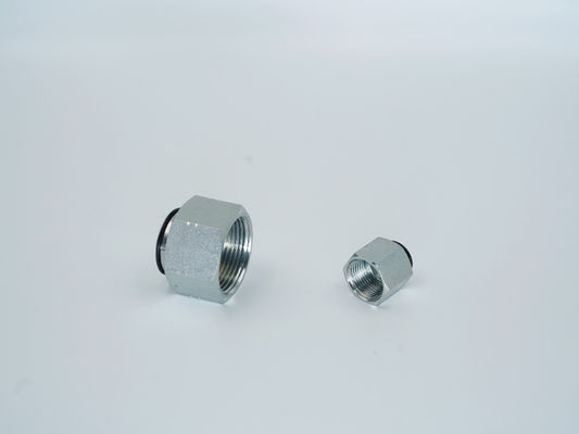 Nptf Hydraulische mannelijke vrouwelijke slangbediening Standard DIN met gegalvaniseerd plaat