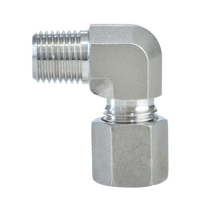 Customized Size OEM Hydraulische Beet-Type Tube Fitting 90 graden Elbow BSPT Man 1CT9