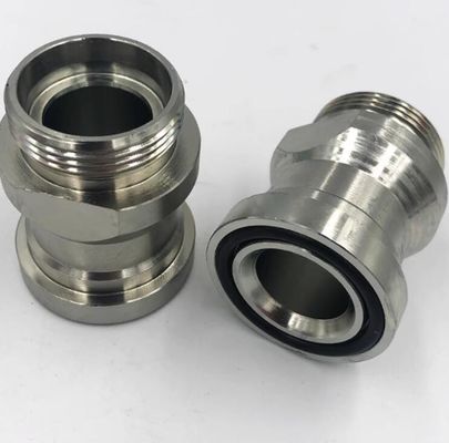 Hydraulische verbindingen buisadapters koolstofroestvrij voor Bsp NPT Jic-draadbuisconnectoren