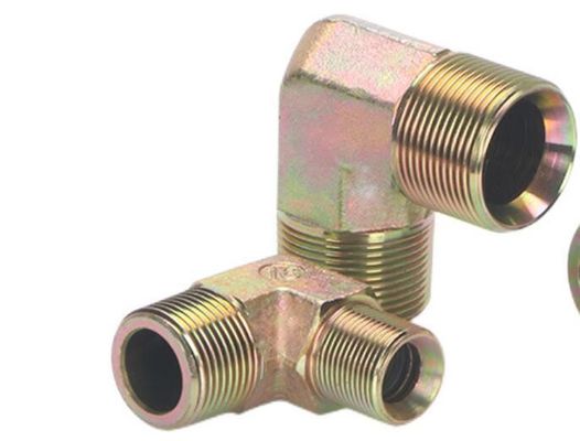 Medium Carbon Steel Pipe Lines Connect Herbruikbare 90 Elbow Bulkhead Fittings Adapter Joints
