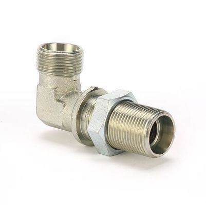 6c Hydraulische Elbow Metric Bulkhead Slang Adapter Jic Hydraulische Fittings Vraag Voorbeeld
