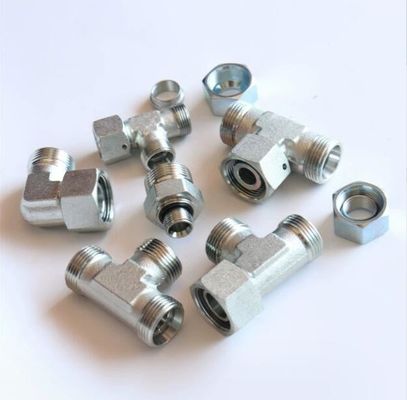 T-slangenbevestigingen Jic Bsp NPT BSPT Hydraulische slangenbevestigingen voor vrouwelijke aansluiting