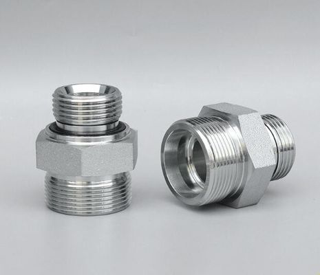 Hexagon Head Medium Carbon Steel herbruikbare metrische/metrische rechte adapter met zegelwasser