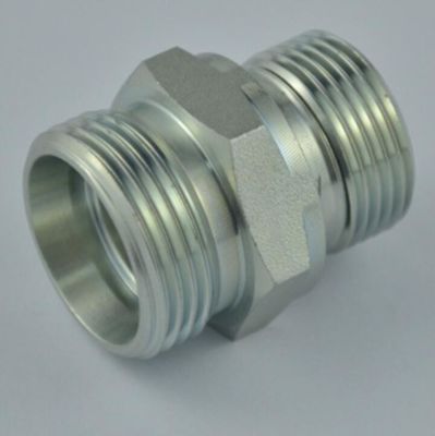 Gegalvaniseerde plaat metrische hydraulische adapter voor Amerikaanse armaturen 1cm Wd 1dm Wd