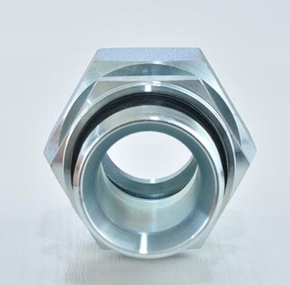 Gegalvaniseerde plaat metrische hydraulische adapter voor Amerikaanse armaturen 1cm Wd 1dm Wd
