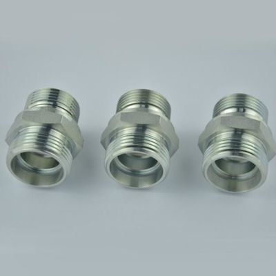 Pijpleidingen verbinden gegalvaniseerd plaat 1CB / 1dB Bsp draad met Captive Seal Hydraulische DIN Pipe Adapter
