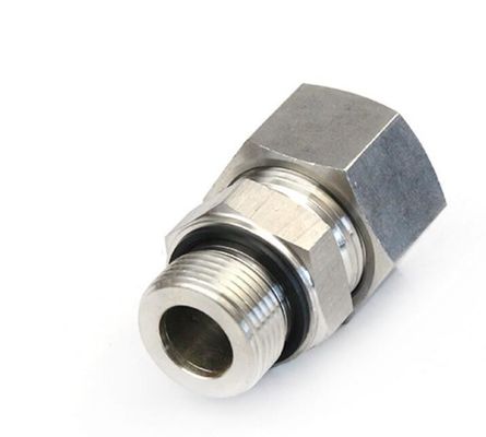 Pijpleidingen Verbinding 1CB Carbon Steel Fitting Bsp Rechte snelle draaiknoppen Hydraulisch verbinding