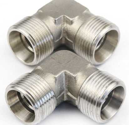 DIN-standaard 1c9 Hydraulische 90 graden metrische draadverbinding voor een lange levensduur