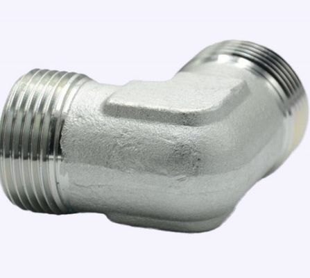 1cg9 Pipe 90 graden Elbow Bsp Mannelijke armaturen Hydraulische adapter
