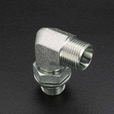 Pijpleidingen verbinding 90 graden Elbow Hydraulische adapters met ronde hoofd type