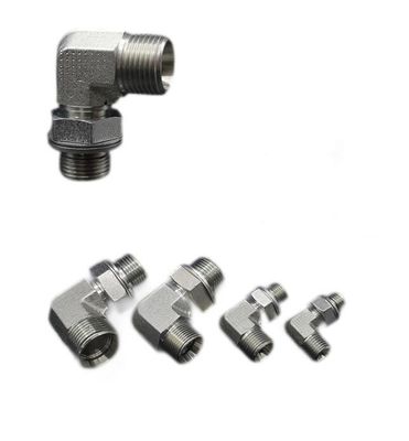 2024 Verstelbare Bsp Man 90 graden Elbow Hydraulische bekleding Adapters voor leidingen Connect