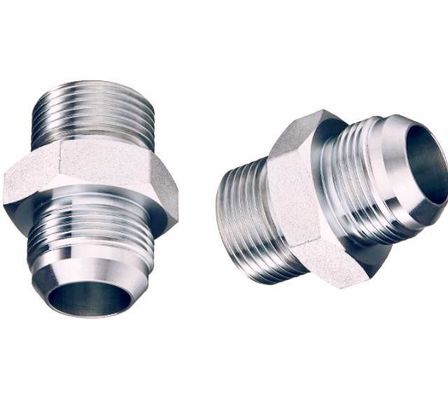 Silver Jic Bsp rechtlopende buisbevestigingen voor mannelijke hydraulische compressieverbindingen