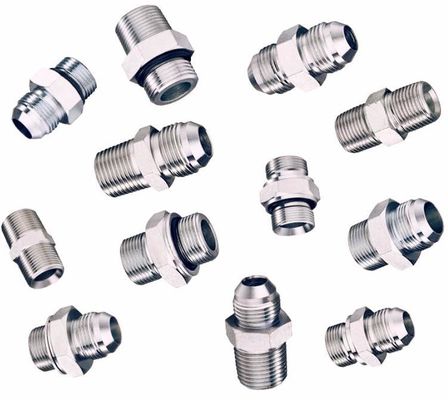 Metrische mannelijke H. T tot BSPT mannelijke hydraulische slangadapter voor pijplijnen