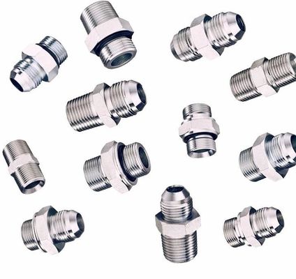 Carbon Steel Hydraulische Elbow Adapter 90 Graden Quick Connector voor Pipe Lines Connect