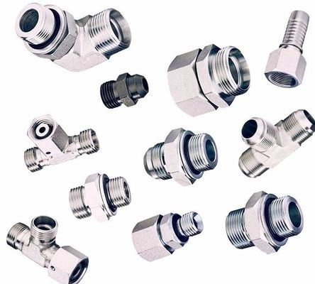 Zilveren hexagonale koptype herbruikbare hydraulische slangtoepassingen voor toepassingen van roestvrij staal