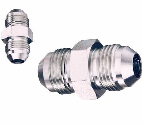 Medium Carbon Steel Pipe Lines Connect Jic Mannelijke Cone Rechte Nippel Reducing Adapter