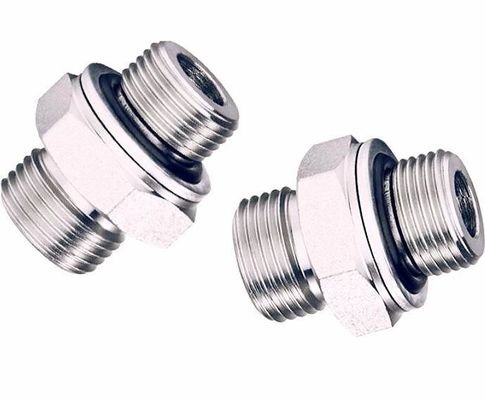 Pijpleidingen OEM DIN Metrische Vrouwelijke 24 Graden Kegel O-Ring Afdichting met Hexagon Head Type