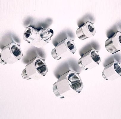 Hexagonale buitenste draadverbinding van roestvrij staal met Amerikaanse conische draadstop