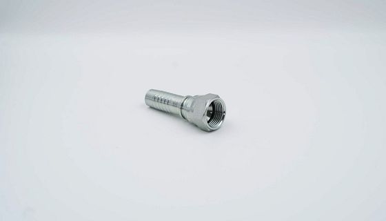 Eenvoudige pijplijnen verbinding met hydraulische buis Fitting Jic Vrouwelijke 74 graden kegel afdichting