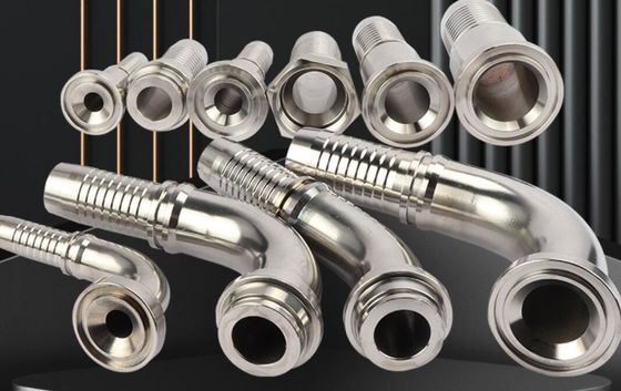 Gegalvaniseerde plaat Hydraulische compressie slang Fittings Pipe Fittings 87641 DIN Standard