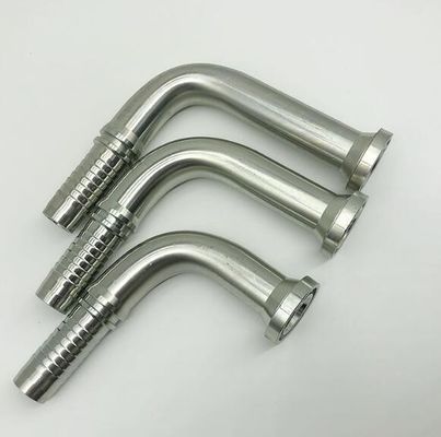 Hydraulisch staal mannelijke adapter flens draad slang Fitting 87641 met gegalvaniseerde plaat